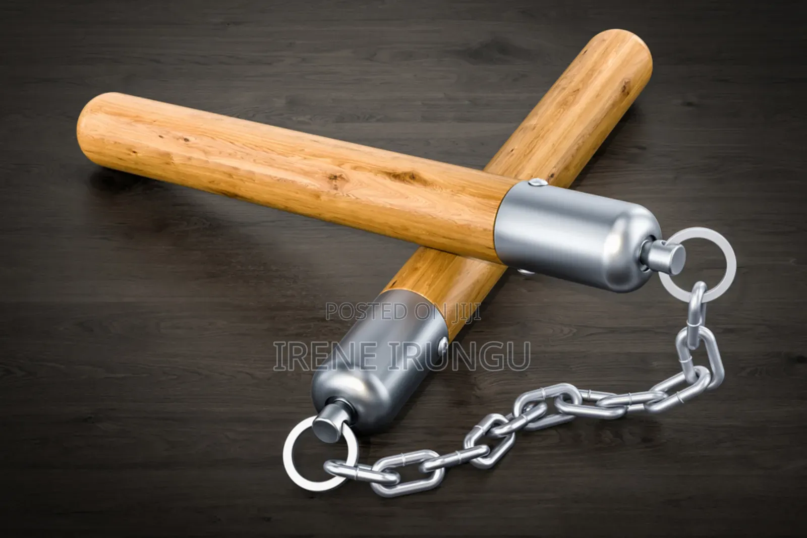 Golden Nunchuks Sticks Available