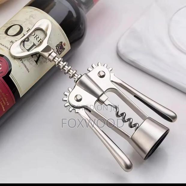 2 in 1 Wine Bottle Cork Puller and Bottle Opener - thumbnail 4