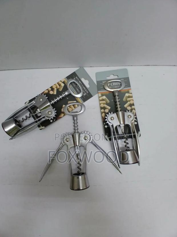 2 in 1 Wine Bottle Cork Puller and Bottle Opener - thumbnail 5