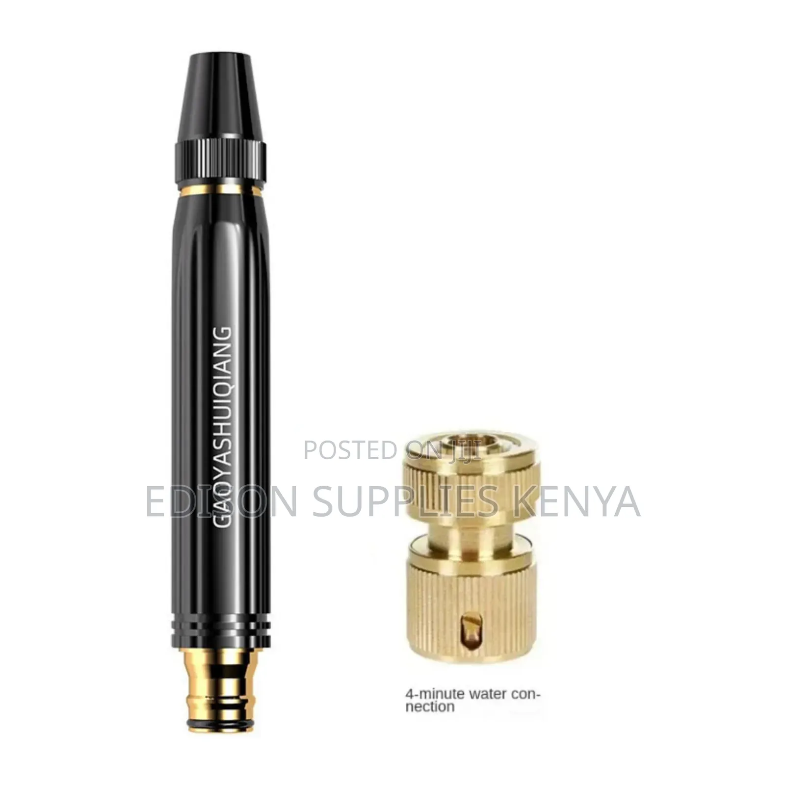 Brass Hose Connectors Tap Garden Hose Pipe Car Wash Pressure Water Gun