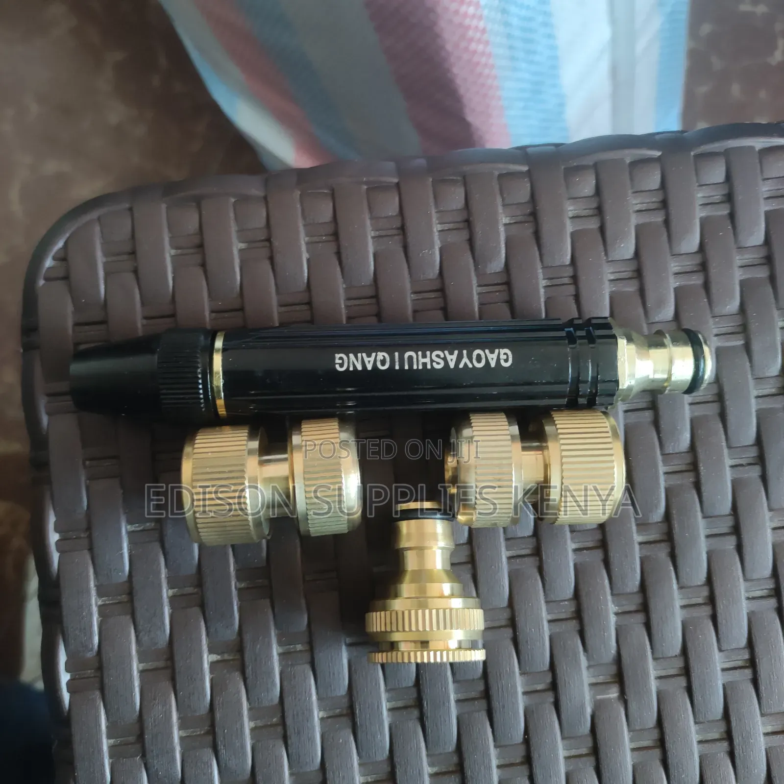 Brass Hose Connectors Tap Garden Hose Pipe Car Wash Pressure Water Gun
