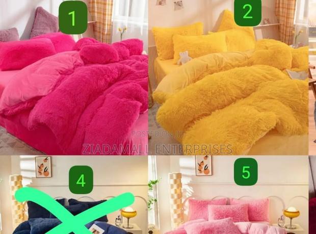 6-Piece Luxury Velvet Plush Fluffy Duvet Set – Ultimate Comfort