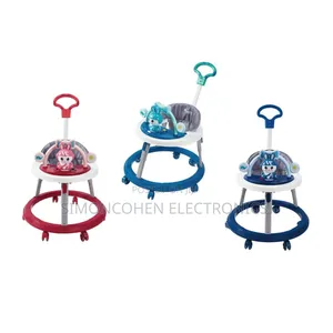 Musical Baby Walkers
With A Push Handle And Adjustable Heights