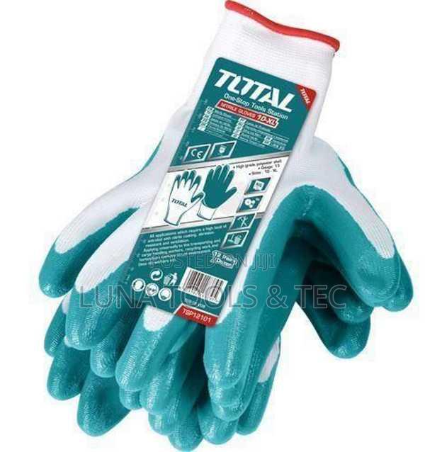 Total Tsp12102 Nitrile Gloves Size:Xl 12pairs