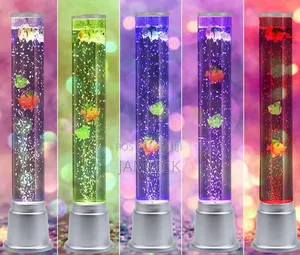 48cm Aquarium Bubble Sensory Fish Lamp Led Night Light - Hk