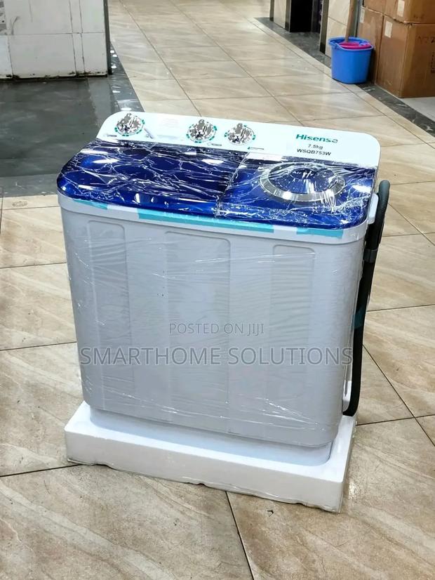 Hisense 7.5kgs Washing Machine (Twin Tub, Top Load) - main view