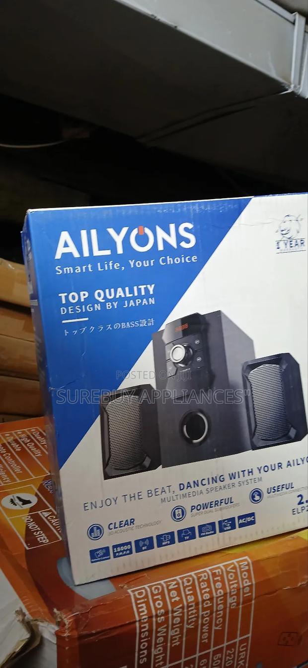 Ailyons 2.1ch Bluetooth Subwoofer Speaker System - main view