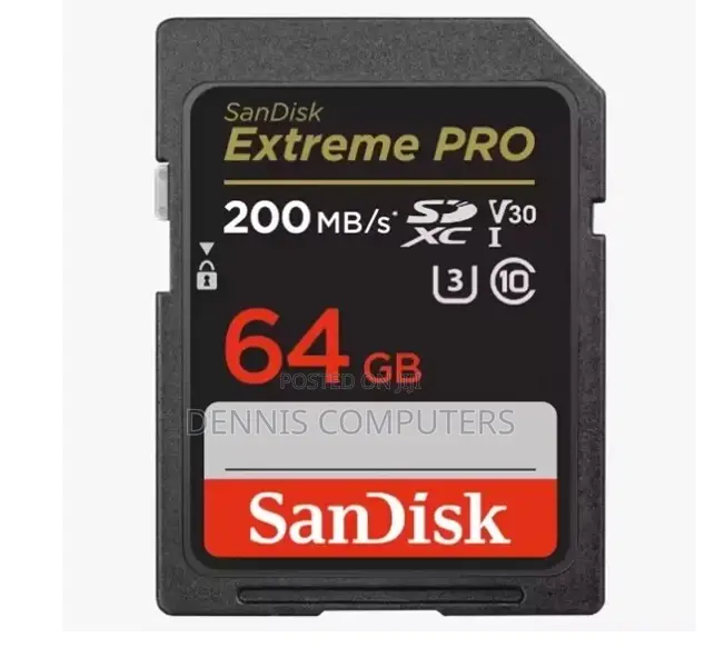 Sandisk Micro Sd 64gb 200mbps Memory Card