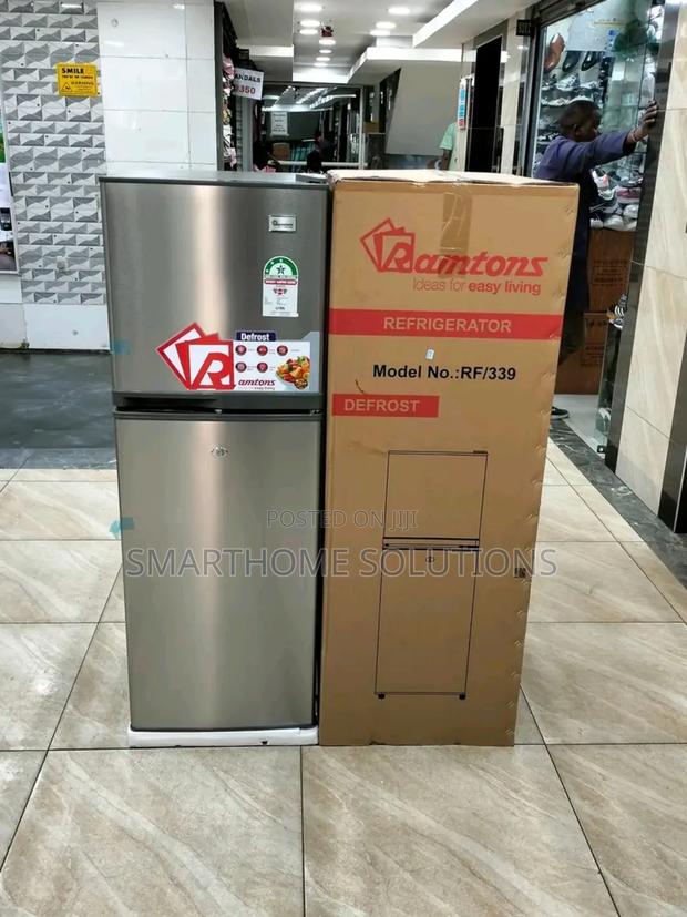 Ramtons Fridge Double Door 138l Silver