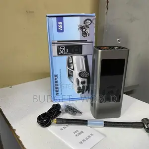 Digital Tire Pump Inflator Car Ai Compressorauto-Stop, Digital Display