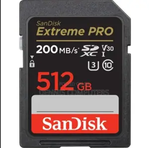 Sandisk 512gb Extreme Pro 200mbs Micro Sd With Adaptor
