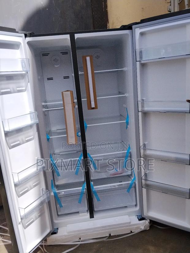 TCL 550l Side-by-Side Refrigerator – Frost Free, Energy Efficient - main view