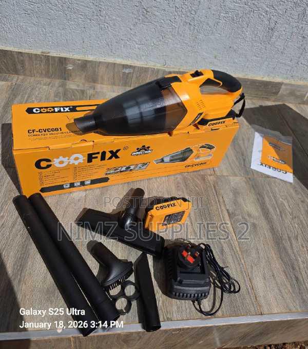 Corfix Cf-Cvc001 Cordless Vacuum Cleaner.