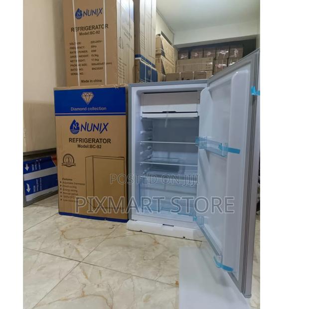 Nunix 138 L Silver Double Door Fridge – Spacious Efficient - main view