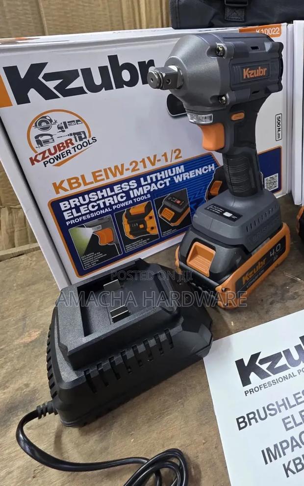 Kzubr Cordless Impact Wrench- 1/2inchs