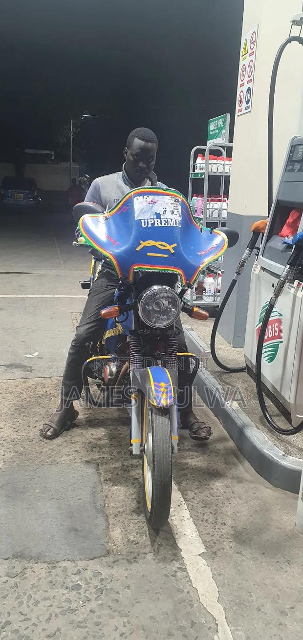 Honda XL 125 2023 Blue - main view