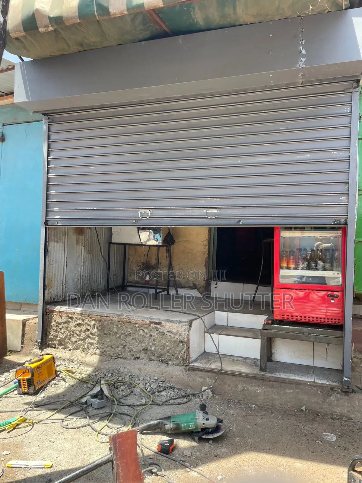 Powder-Coated Manual Roller Shutter