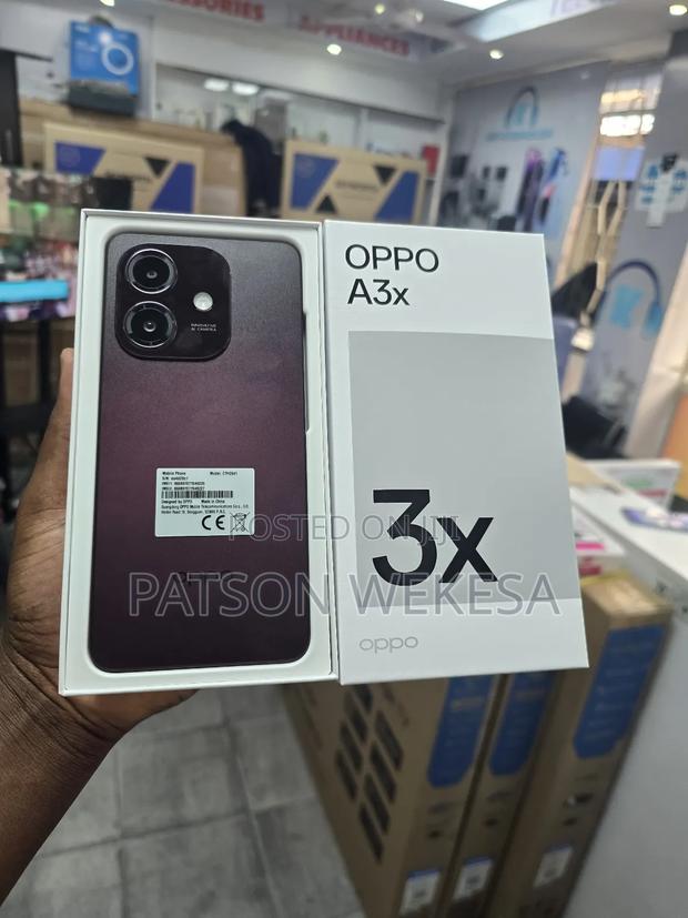 New Oppo A3x 128 GB Red