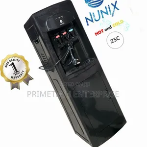 Nunix Hot and Cold Black Standing Water Dispenser