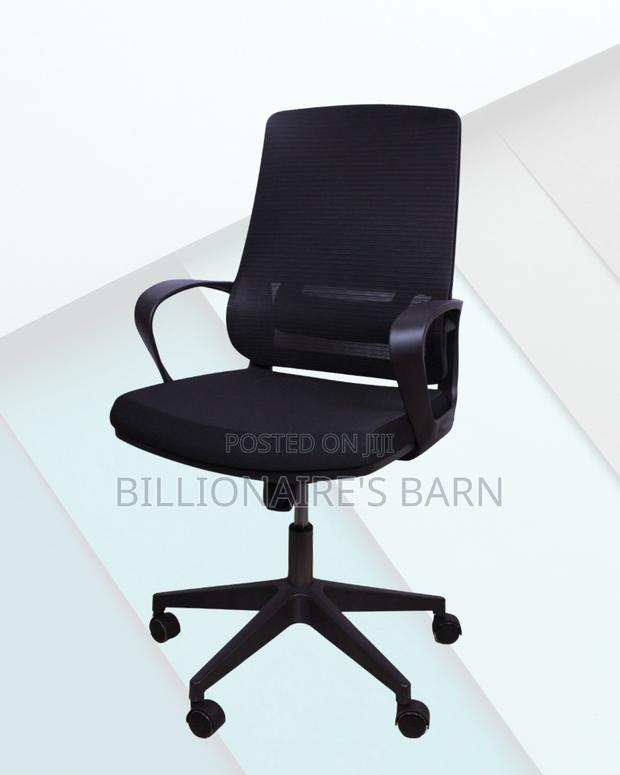 Ergonomic Work Chair| Executive Finish, Lower-Back Support - thumbnail 3