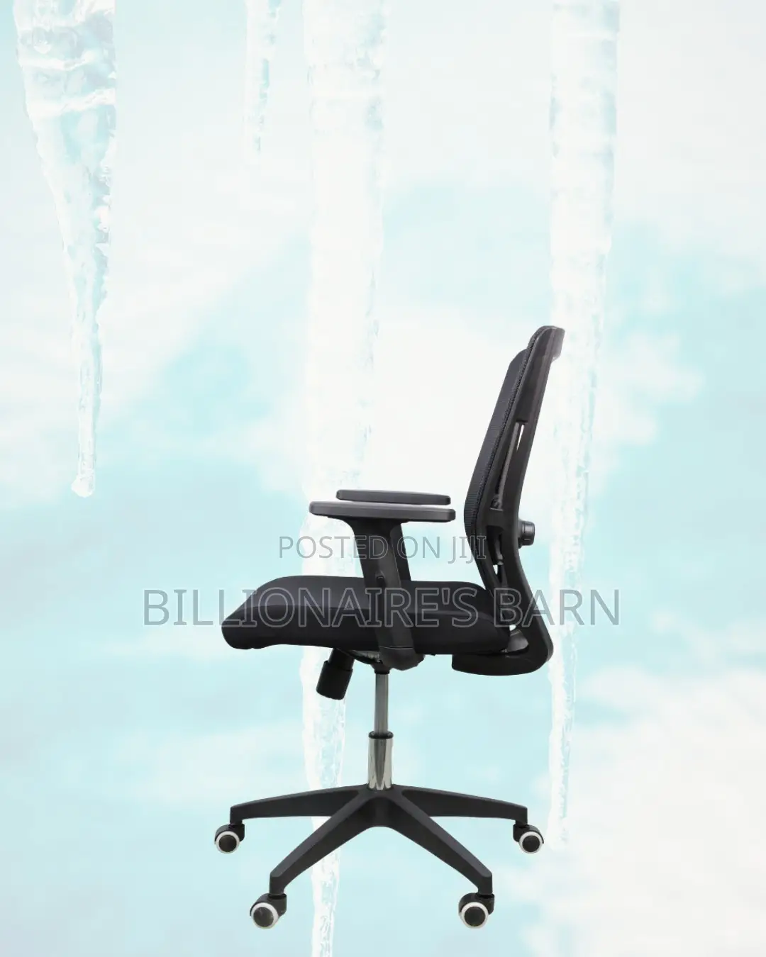 Mid-Back Chair Nylon Base — Workday Comfort, Nylon Base Stability