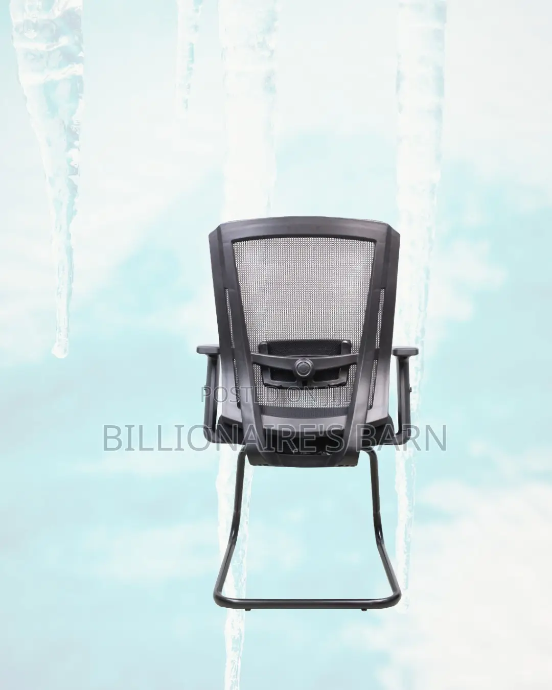 Visitor Office Chair With Stable Base |Stable Base, Daily Work Comfort
