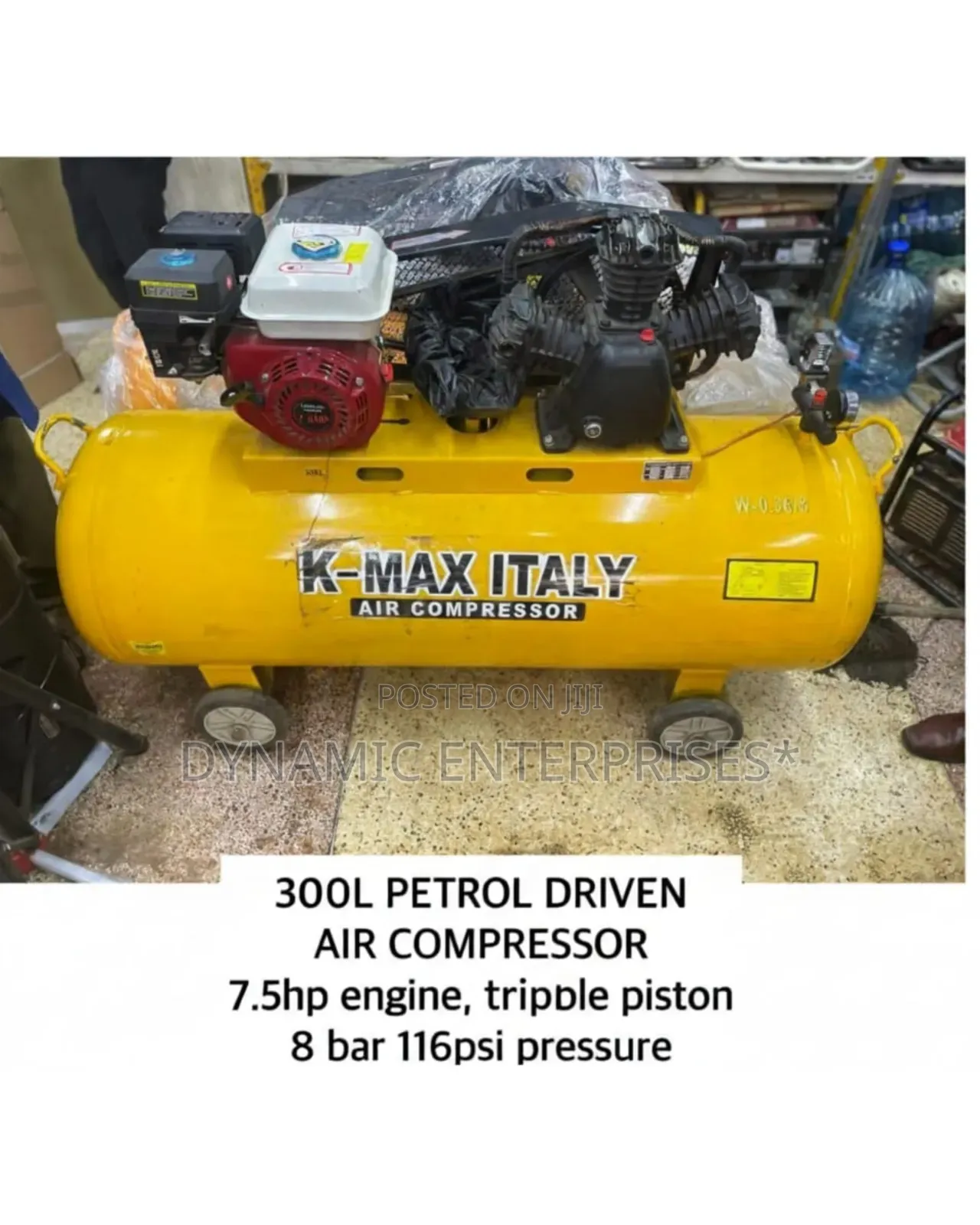 300l Petrol Driven Air Compressor