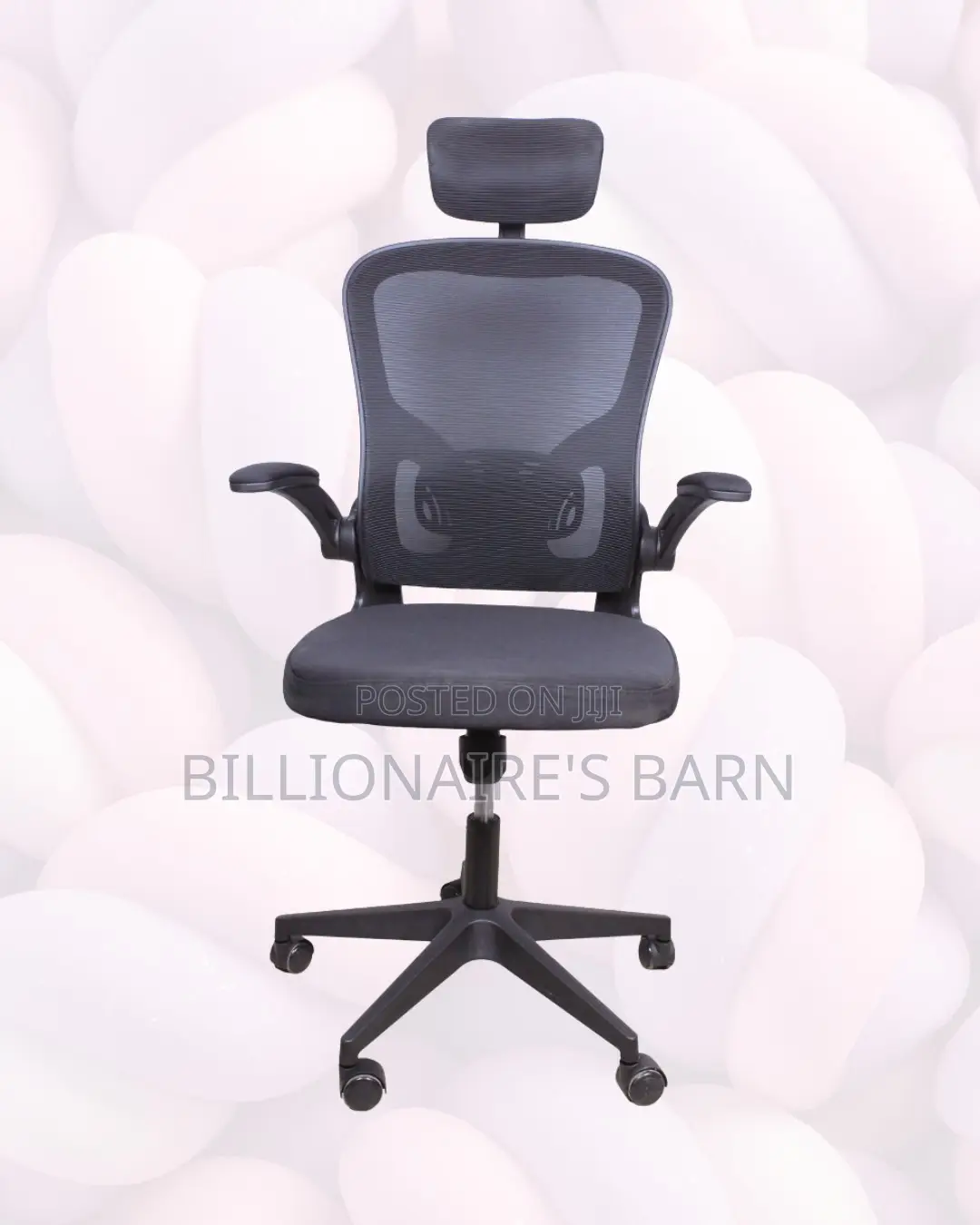 Flip-Up Arms Ergonomic Chair for Tight Spaces — Support That Lasts