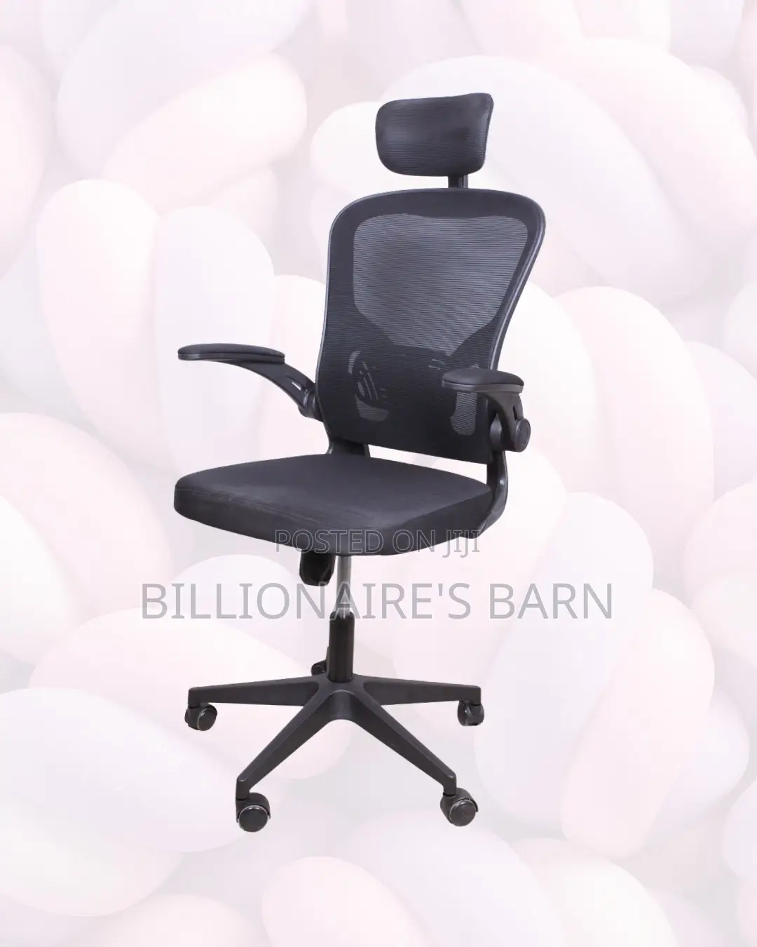 Flip-Up Arms Ergonomic Chair for Tight Spaces — Support That Lasts