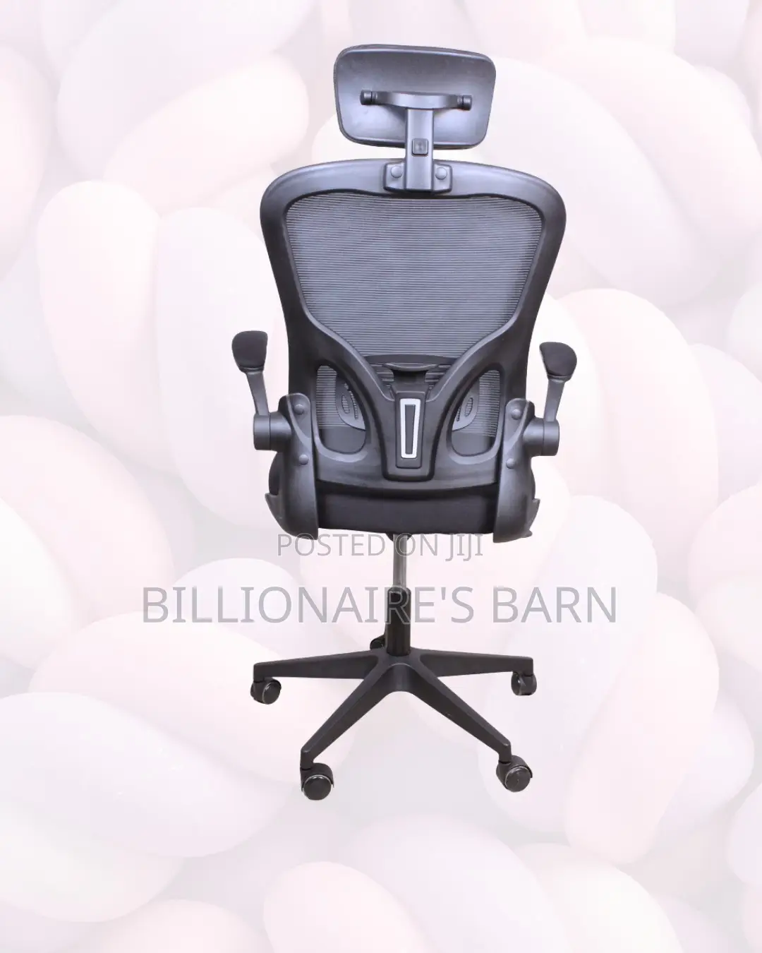 Flip-Up Arms Ergonomic Chair for Tight Spaces — Support That Lasts