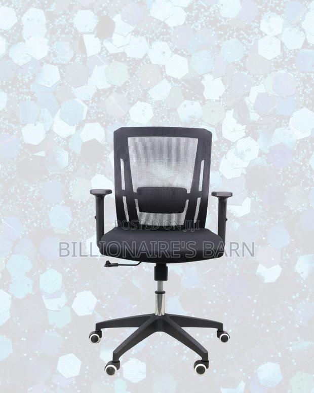 Mid-Back Office Chair • Executive Finish, Durable Nylon Base