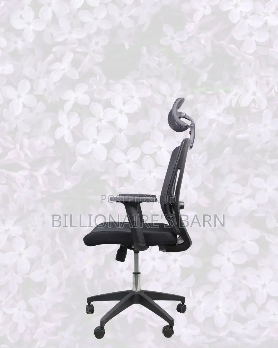 Ergonomic Mesh Task Chair for Work • Adjustable Headrest Support