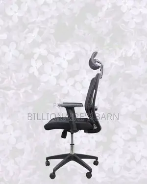 Ergonomic Mesh Task Chair for Work • Adjustable Headrest Support