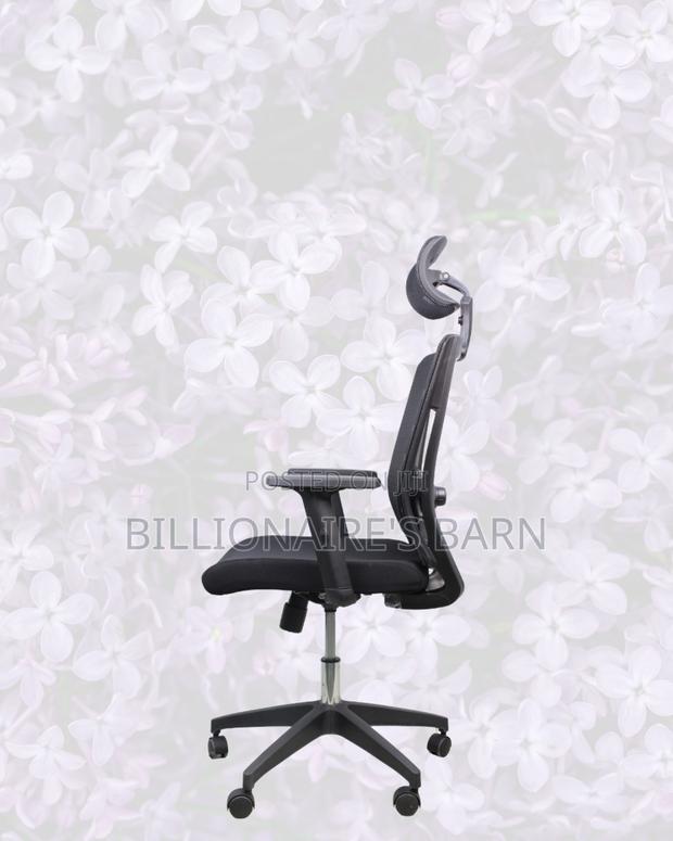 Ergonomic Mesh Task Chair for Work • Adjustable Headrest Support - thumbnail 2