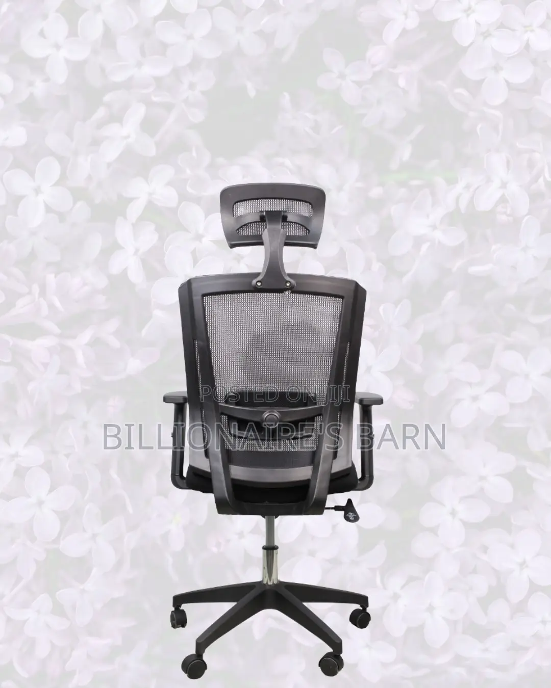 Ergonomic Mesh Task Chair for Work • Adjustable Headrest Support