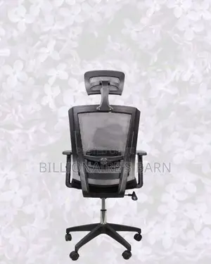 Ergonomic Mesh Task Chair for Work • Adjustable Headrest Support