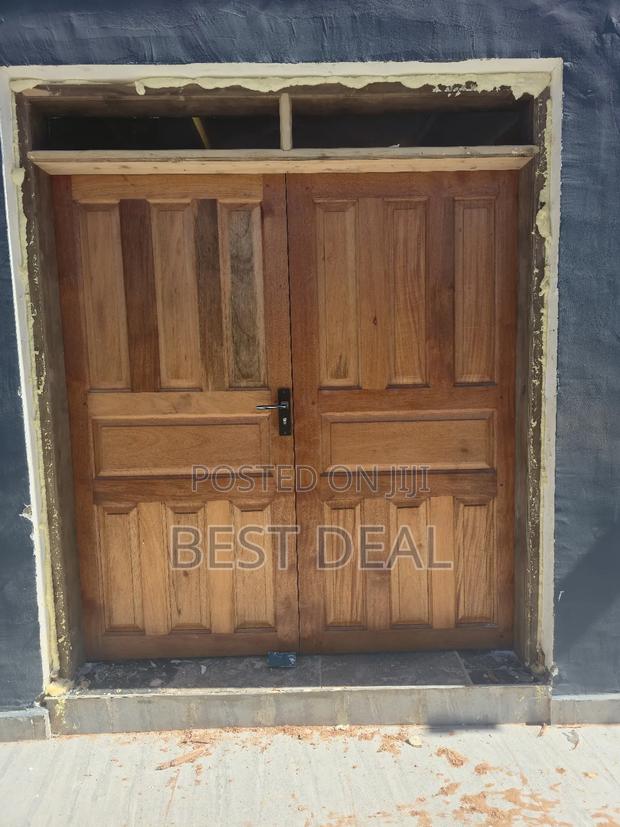 Mahogany Double Door