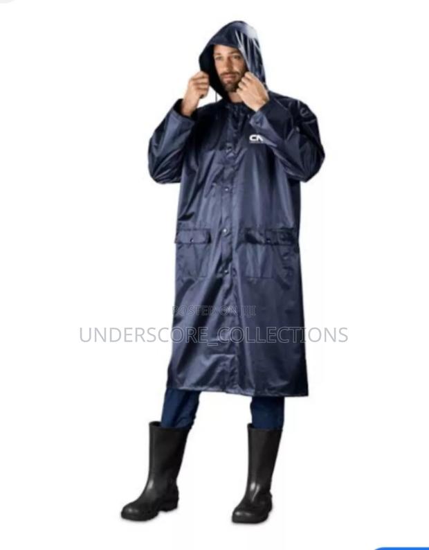 Black and Navy Blue Raincoats - thumbnail 3