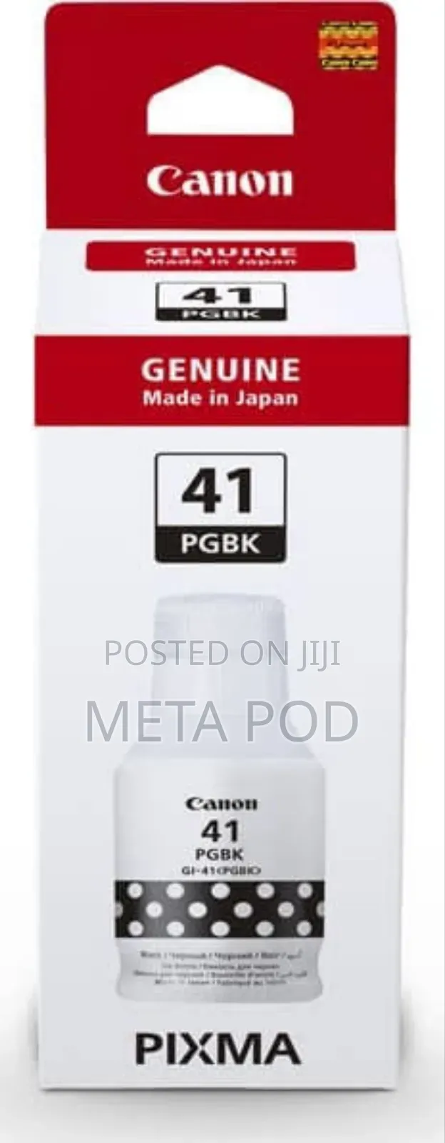 Canon Ink Bottle Gi-41 PBK Black