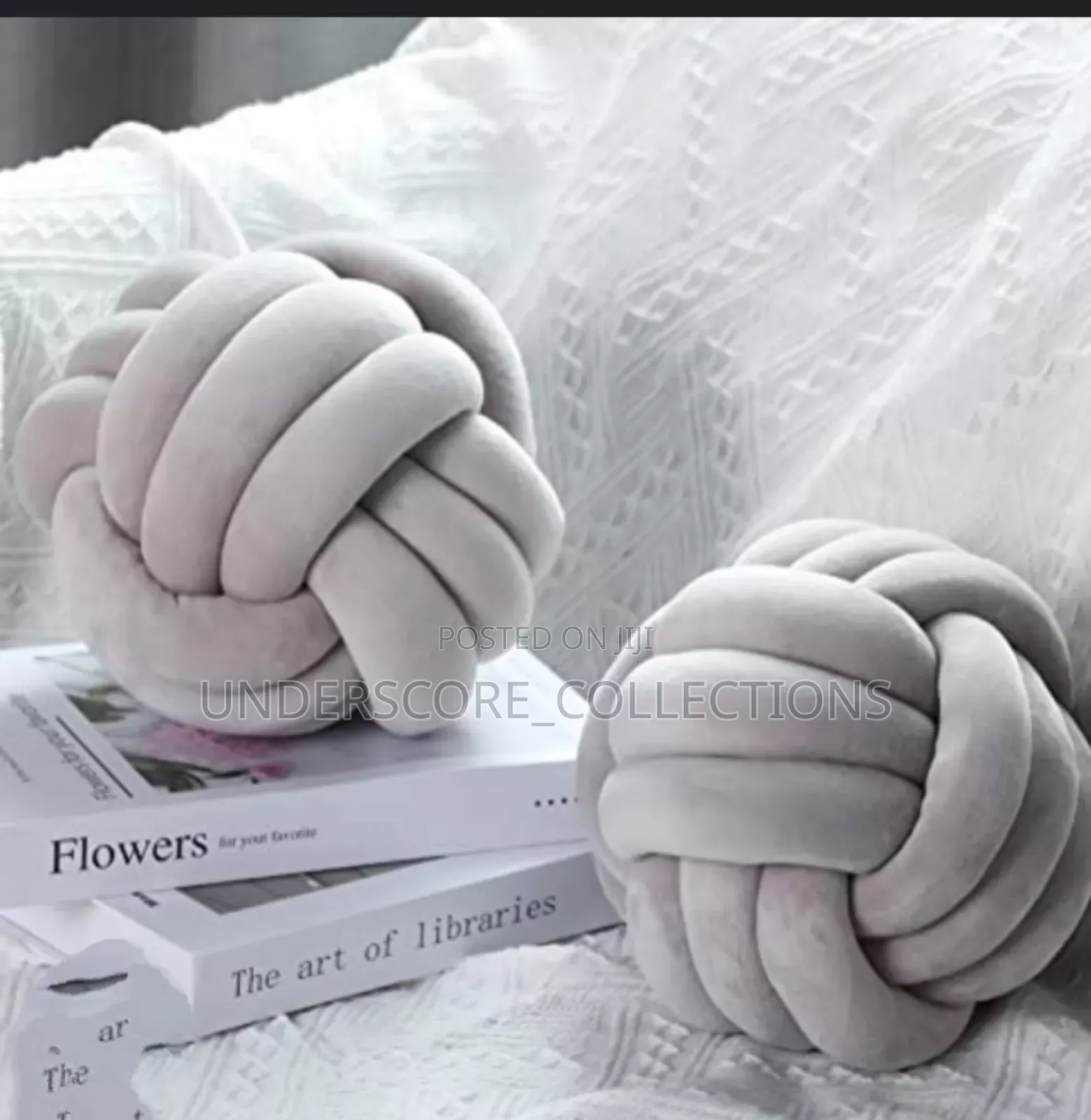 Assorted Colours Knot Pillows