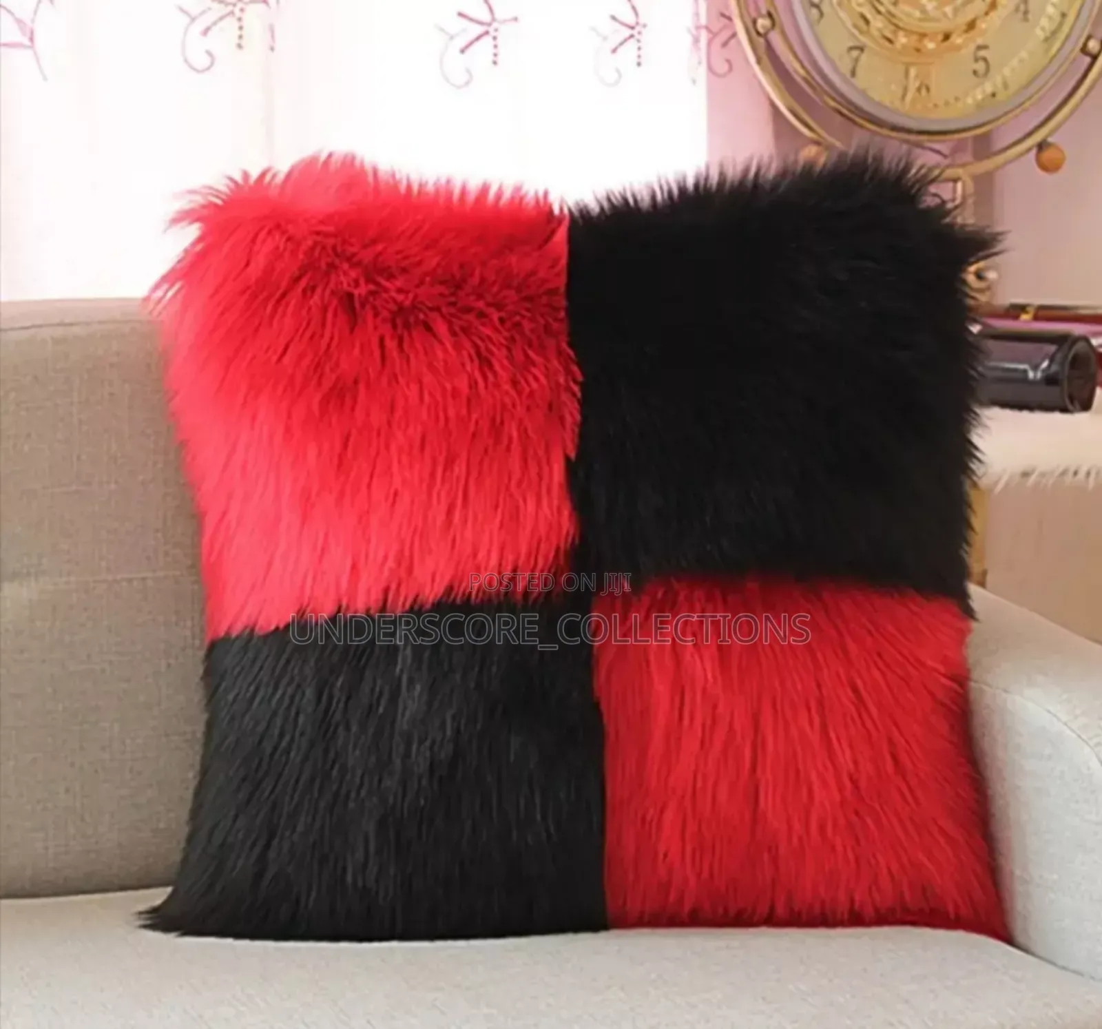 Throw Faux Fur Pillow Cases
