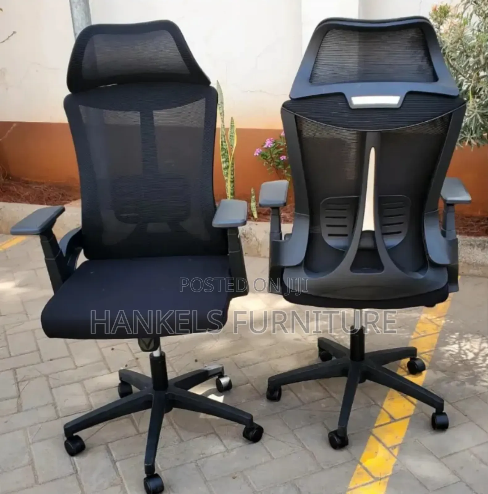 High Back Ergonomic Office Chair With Headrest – Ultimate Comfort