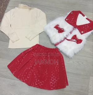 Girls Outfit Set Available Colours Red,Black, Brown - main view