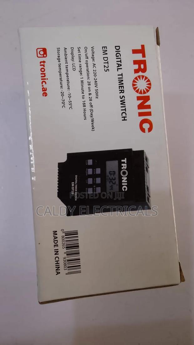 Tronic Em Dt25 Digital Timer Switch
