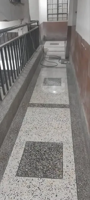 Terrazzo Floor Shinning