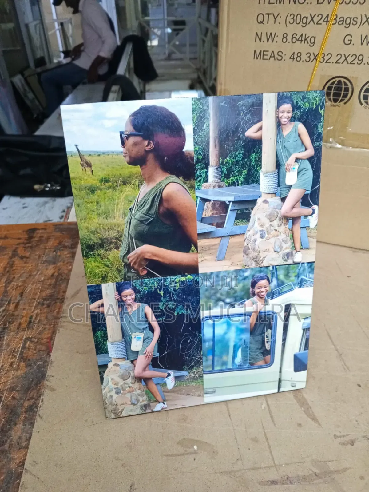Custom Portraits Photo Wall Mounts-Clean Finish
