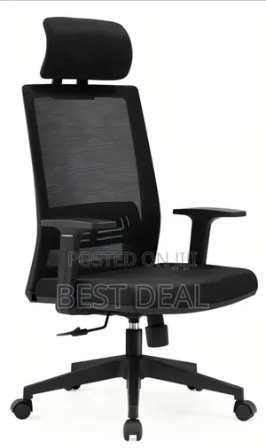 Ergonomic Chair With Adjustable Armrest and Lumber Aupport