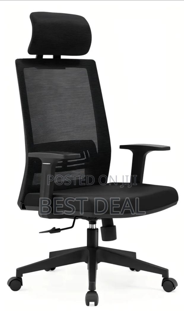 Ergonomic Chair With Adjustable Armrest and Lumber Aupport