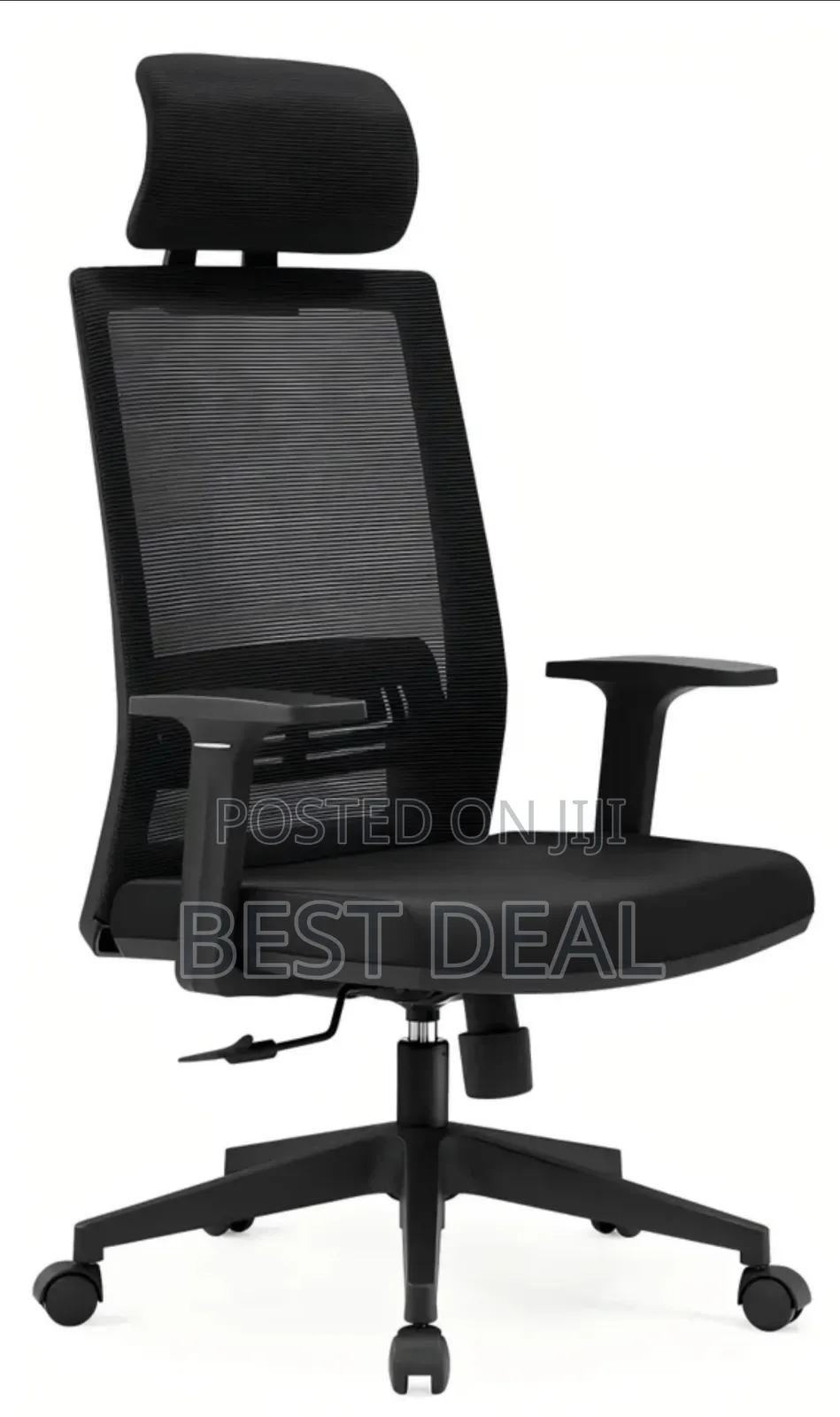 Ergonomic Chair With Adjustable Armrest and Lumber Aupport