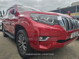 Toyota Land Cruiser Prado 2019 Red